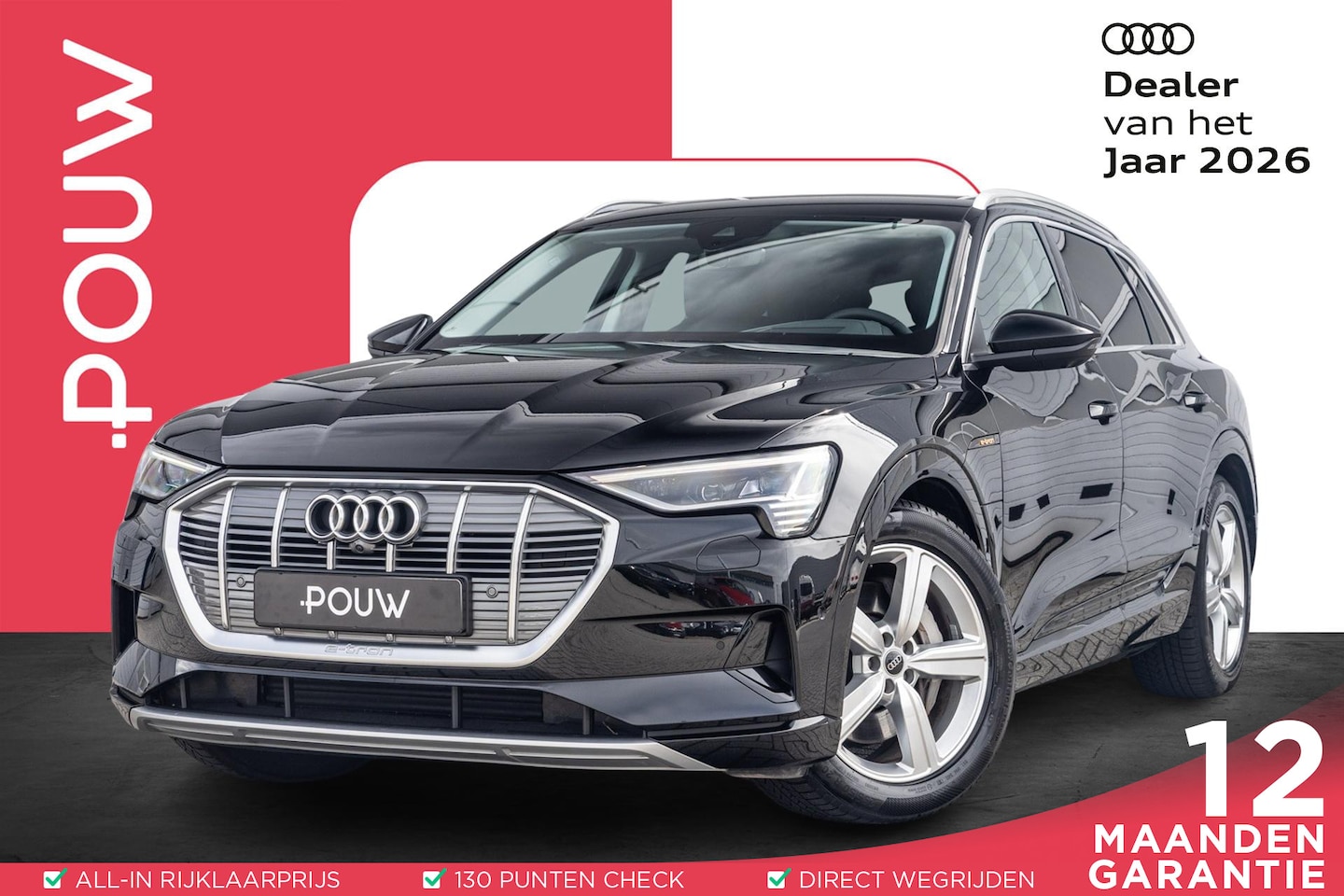 Audi e-tron - 55 quattro 408pk Advanced Edition Plus 95 kWh | SoH 98% | HUD | Keyless entry | Matrix LED - AutoWereld.nl