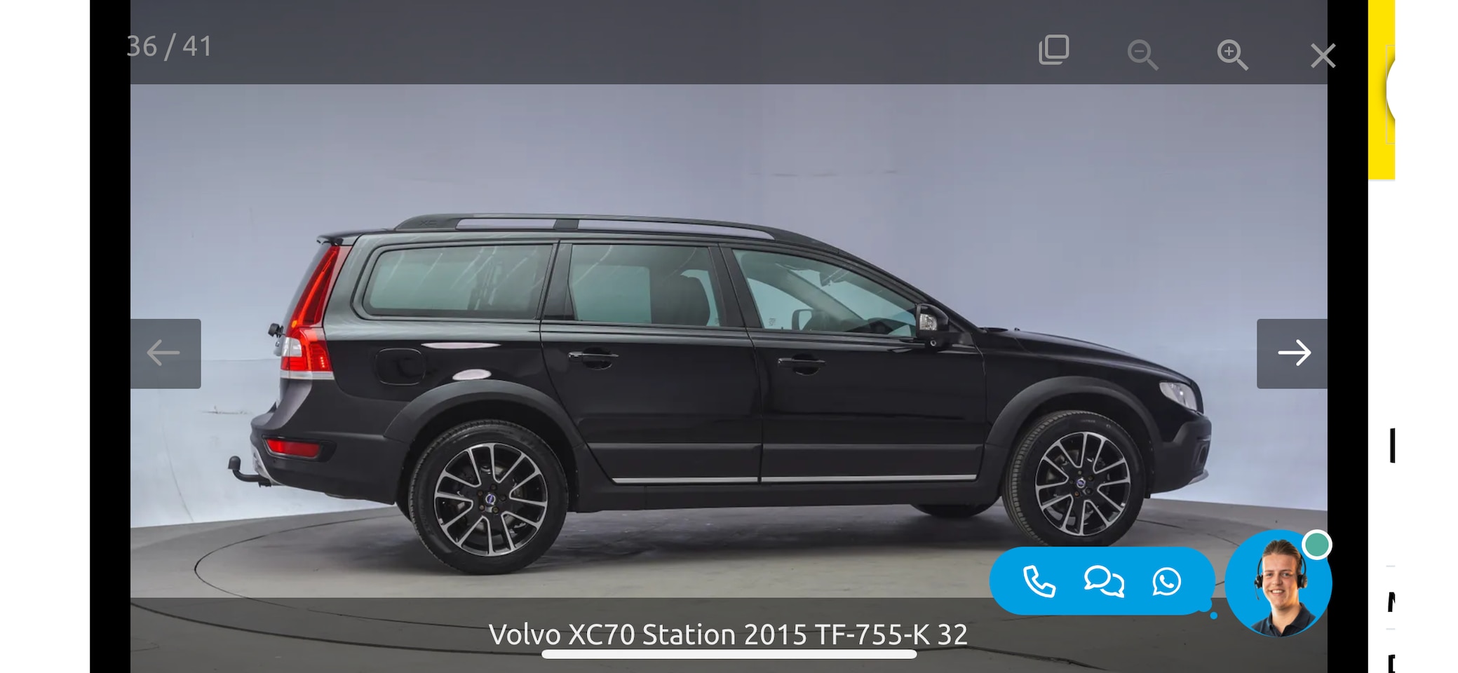 Volvo XC70 - 2.0 D4 FWD Summum Black edition, full opties - AutoWereld.nl