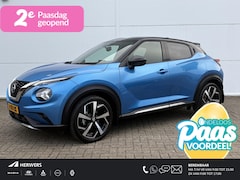 Nissan Juke - 1.0 DIG-T N-Design / trekhaak ( 1250 kg ) / airco (automatisch) / Apple Carplay/Android Au