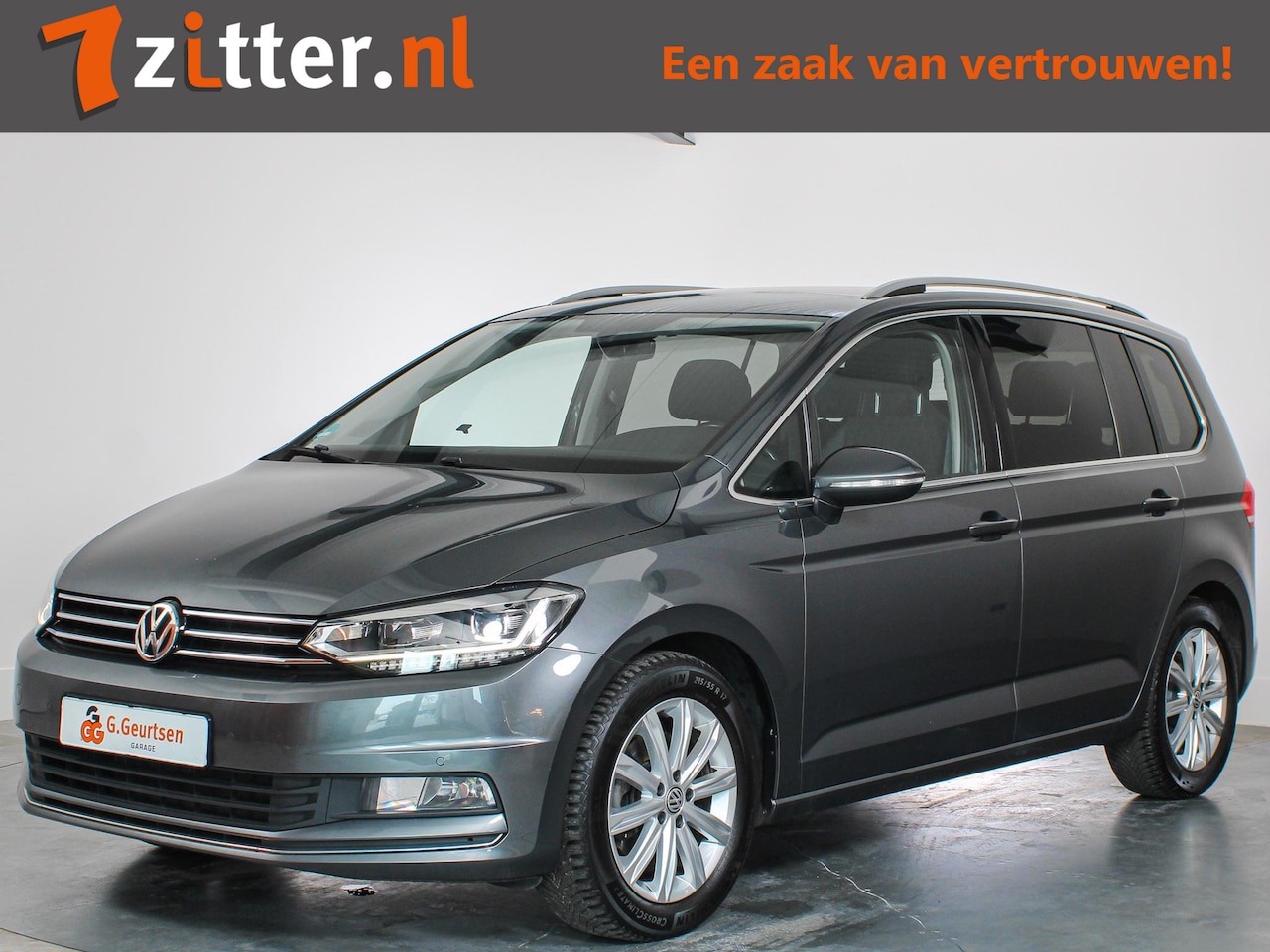 Volkswagen Touran - 1.8 TSI Highline 7-Persoons, LED, Massage stoelen, ACC, - AutoWereld.nl