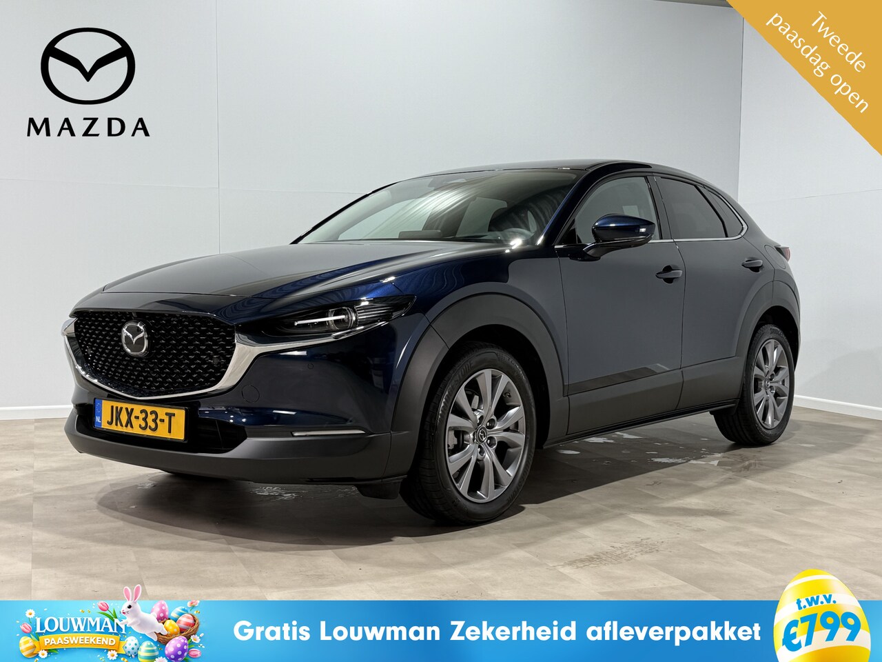 Mazda CX-30 - 2.5 e-SkyActiv-G M Hybrid Exclusive-Line Business Edition Navigatie | Bose-audio | Stuur- - AutoWereld.nl