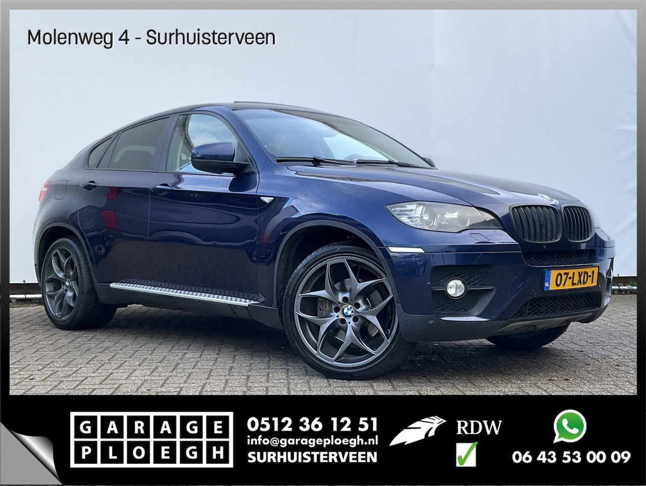 BMW X6 - xDrive35i High Executive Pano Trekhaak Leer Nav/Cam Memory Voll.Onderhouden Export?! - AutoWereld.nl
