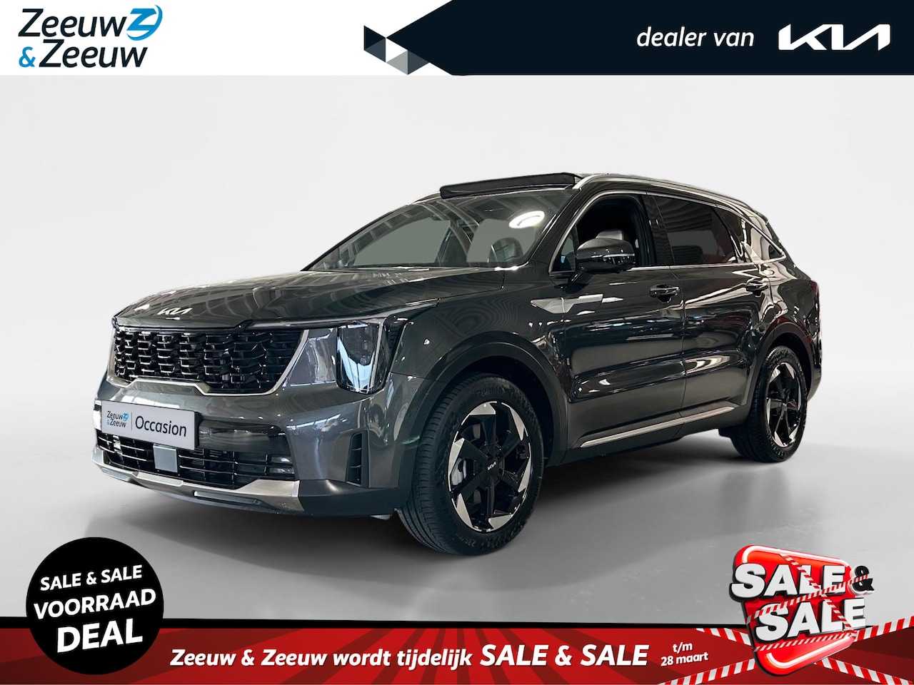 Kia Sorento - 1.6 T-GDi Plug-in Hybrid 4WD DynamicPlusLine 7p. | Apple Carplay / Android Auto | Navigati - AutoWereld.nl