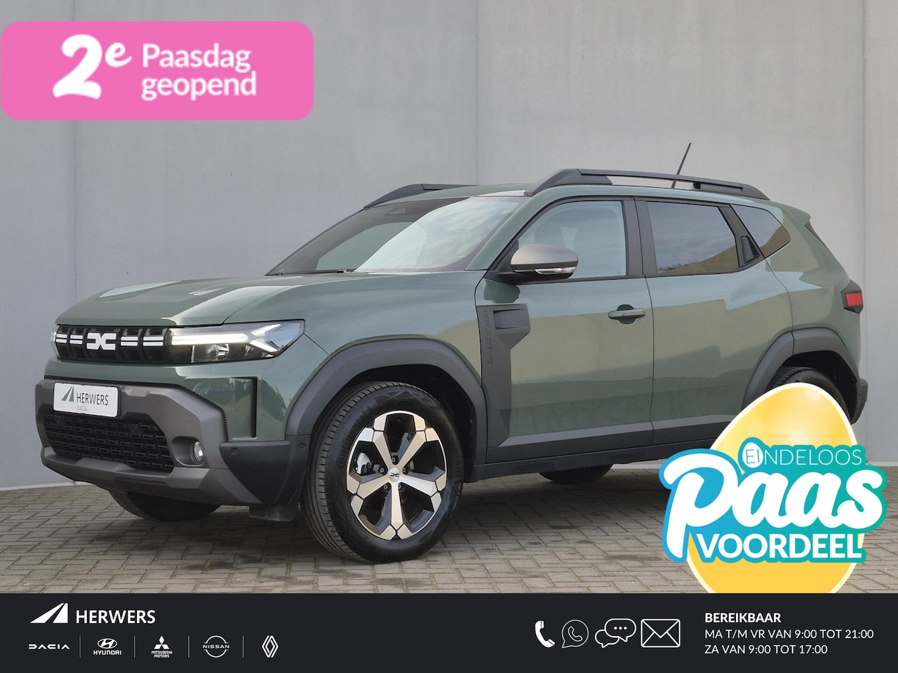 Dacia Duster - 1.6 Hybrid 140 Journey Automaat / Fabrieksgarantie tot 04-2028 / Pack parking / Pack Winte - AutoWereld.nl