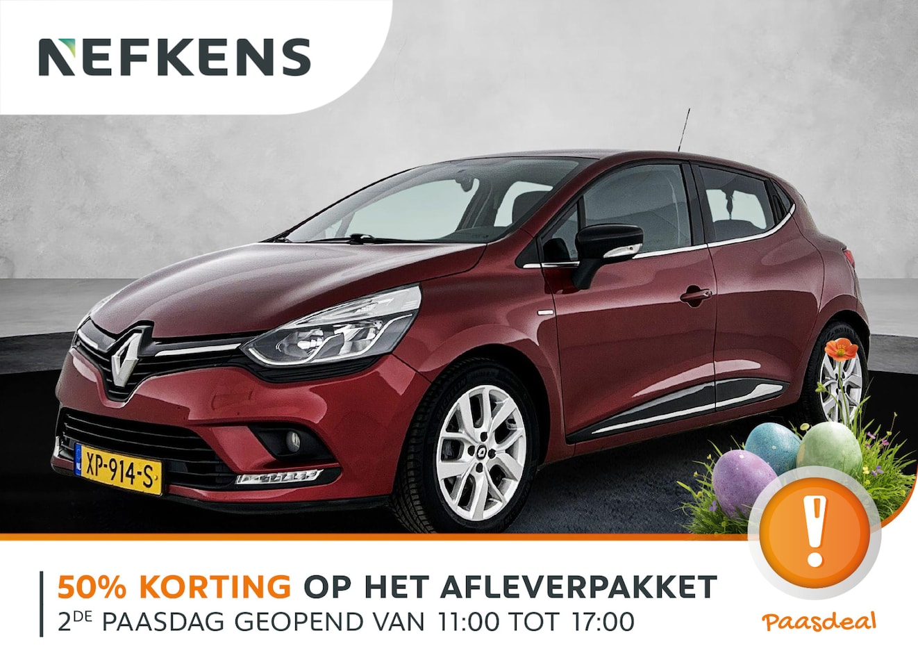 Renault Clio - 0.9 Limited 90pk | Navigatie | Airco | Cruise Control | 16"LMV | Parkeersensoren | Apple C - AutoWereld.nl