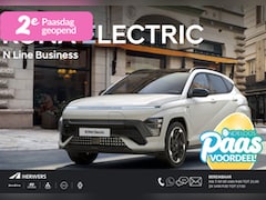 Hyundai Kona Electric - N Line Business 64.8 kWh / Rijklaarprijs Engine Red / Nu Te Bestellen / Levertijd 3 Maande