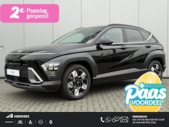 Hyundai Kona - 1.6 GDI HEV Premium / 2.500 Voordeel / MY 26 / Zwart Leder / Stoelverkoeling / Stoelverwar