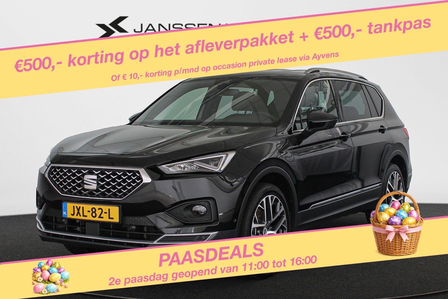 SEAT Tarraco - 1.4 TSI e-Hybrid PHEV Xperience Trekhaak Stuur-Stoelverwarming 20" LMW - AutoWereld.nl