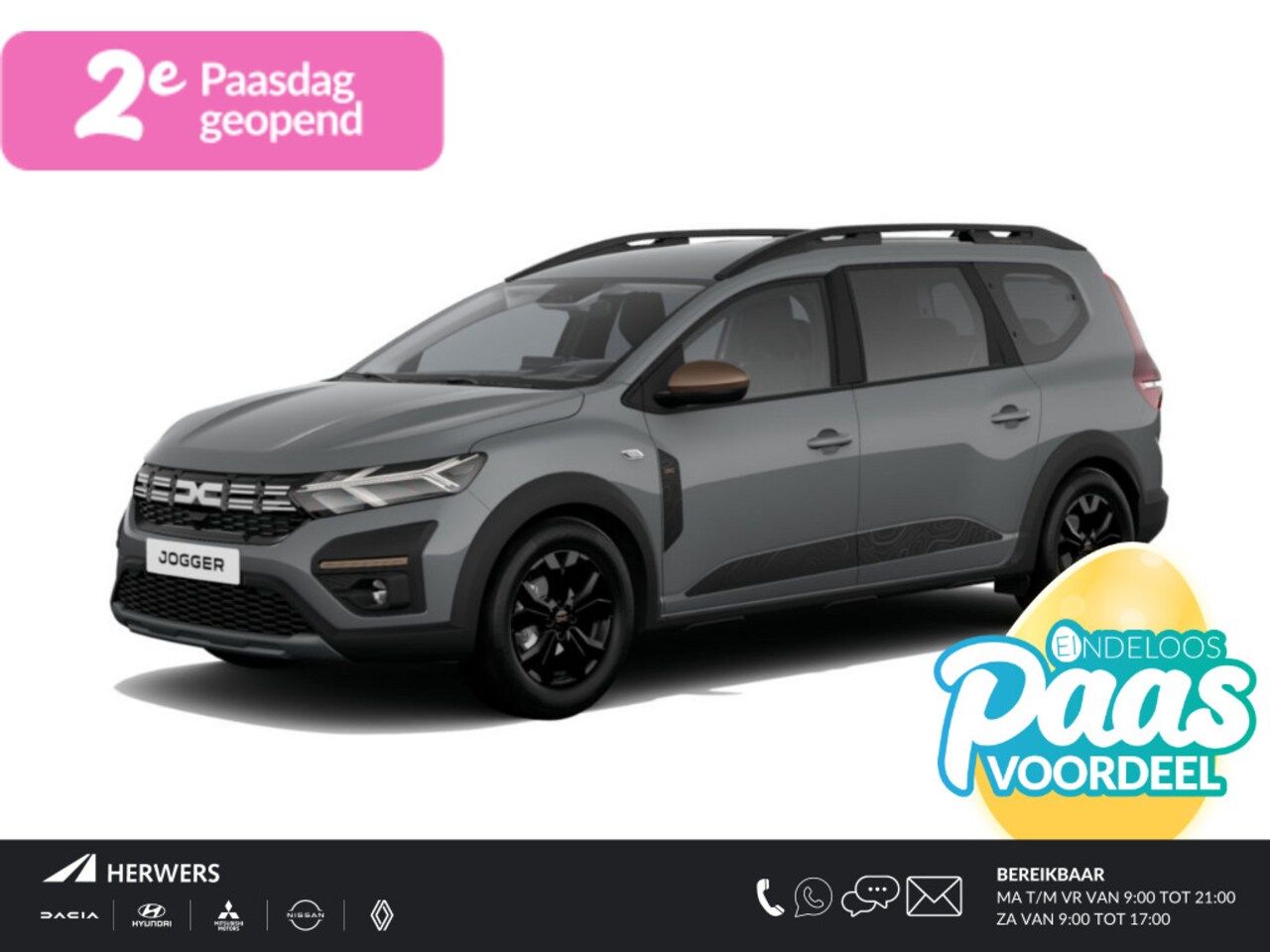 Dacia Jogger - 1.6 Hybrid 140 Extreme 7p. 1.6 Hybrid 140 Extreme 7p. - AutoWereld.nl