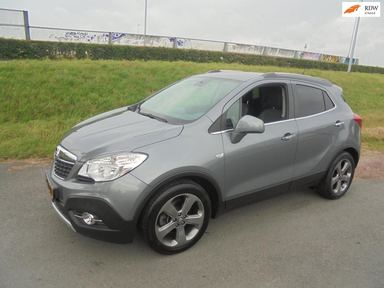 Opel Mokka - Opel Mokka 1.4 turbo Cosmo airco trekhaak lmv navigatie pdc leer - AutoWereld.nl