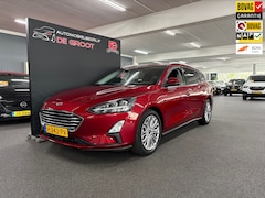 Ford Focus Wagon - 1.0 EcoBoost Titanium Business/ NL auto/ Eerste eigenaar/ Parkeersensoren voor en achter/