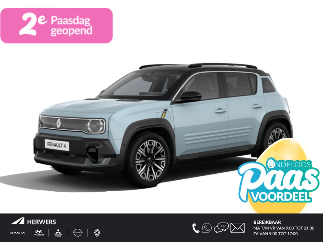 Renault 4 - comfort range iconic 52 kWh comfort range iconic 52 kWh - AutoWereld.nl