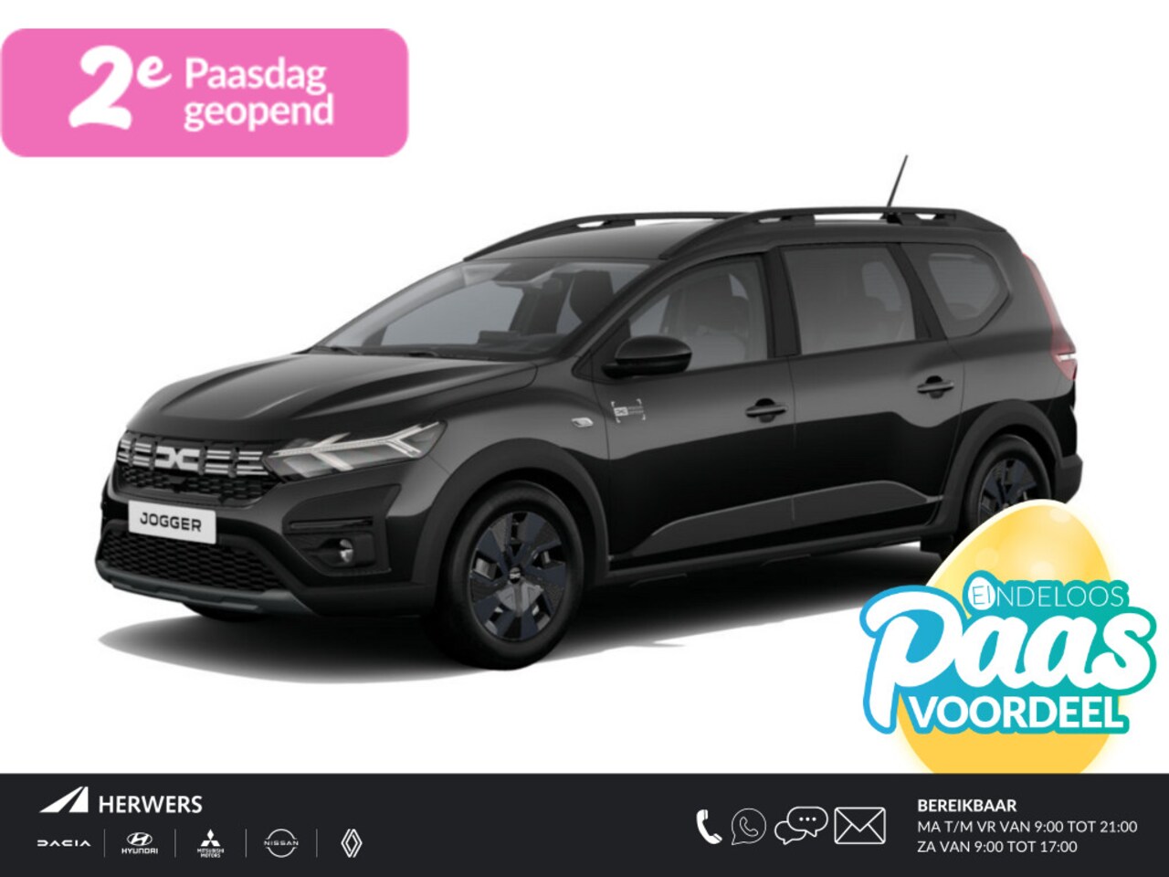 Dacia Jogger - 1.6 Hybrid 140 Expression 5p. 1.6 Hybrid 140 Expression 5p. - AutoWereld.nl