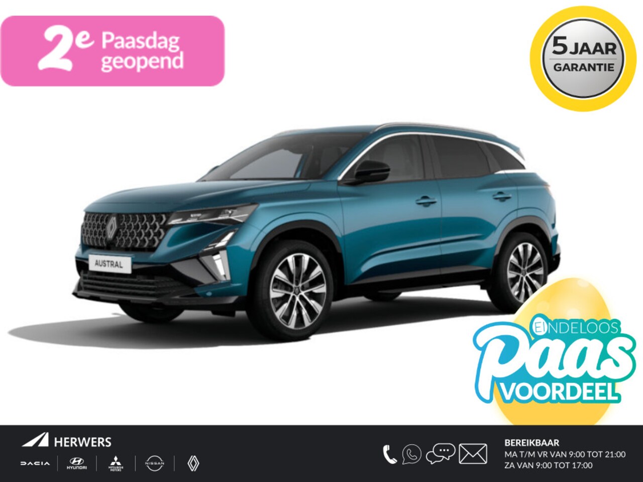 Renault Austral - E-Tech full hybrid 200pk techno - AutoWereld.nl