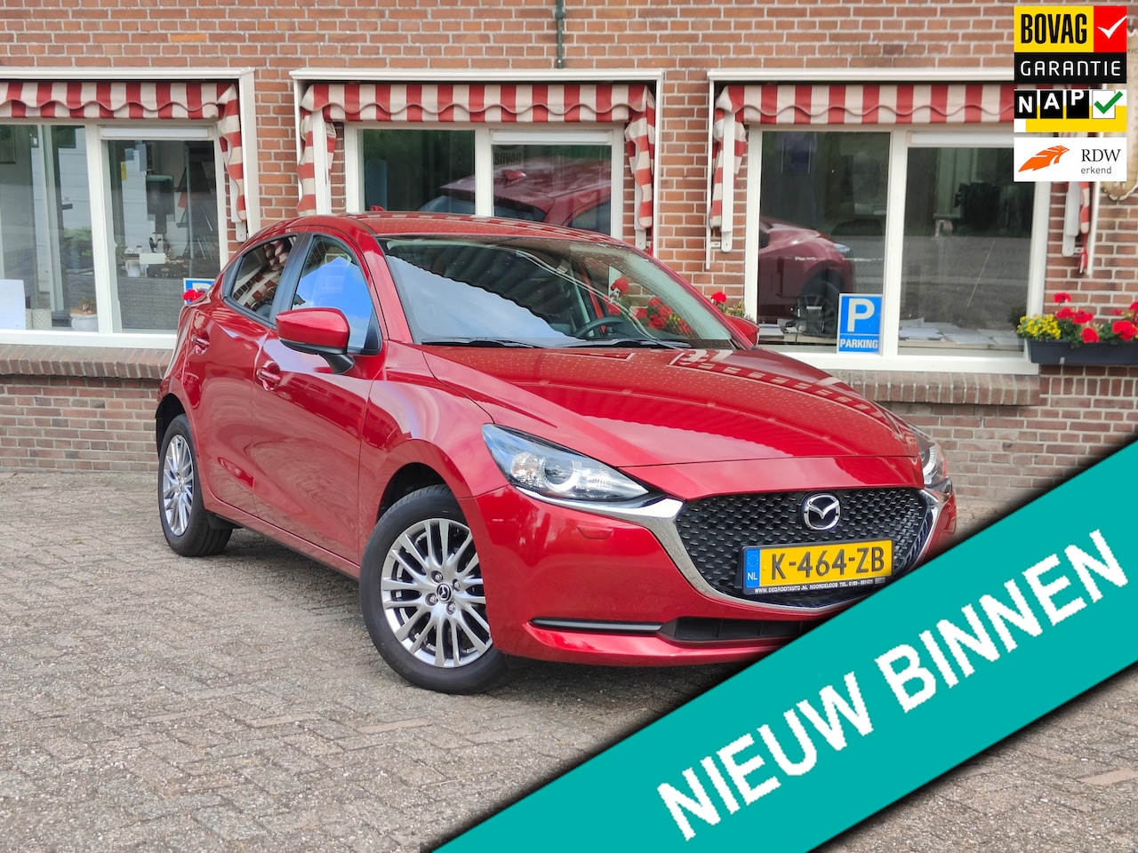 Mazda 2 - 1.5 Skyactiv-G Style Selected Airco Cruise Navi Camera LMV - RIJKLAAR - - AutoWereld.nl