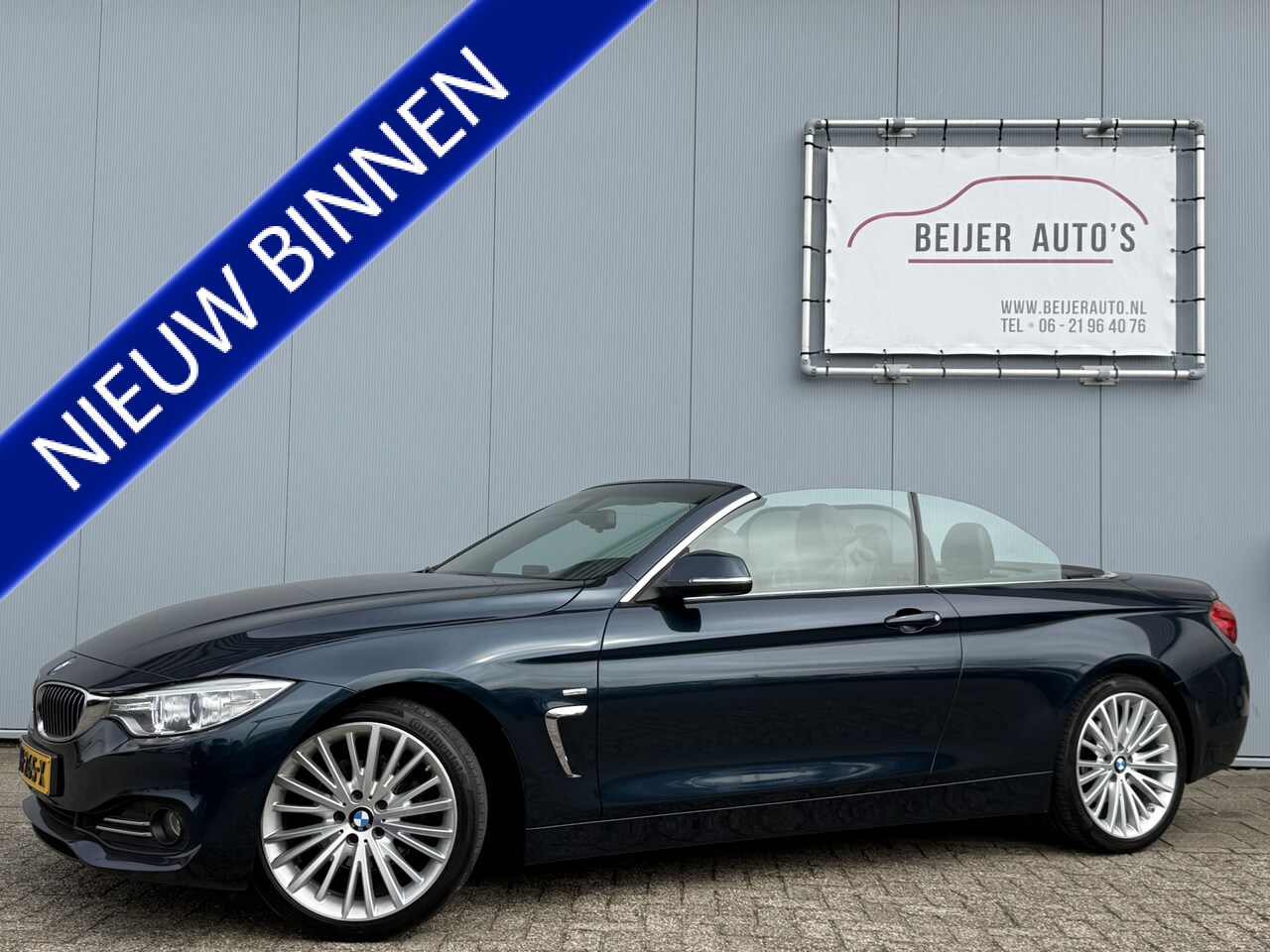 BMW 4-serie Cabrio - 420i High Executive Navigatie/Xenon/19inch. - AutoWereld.nl