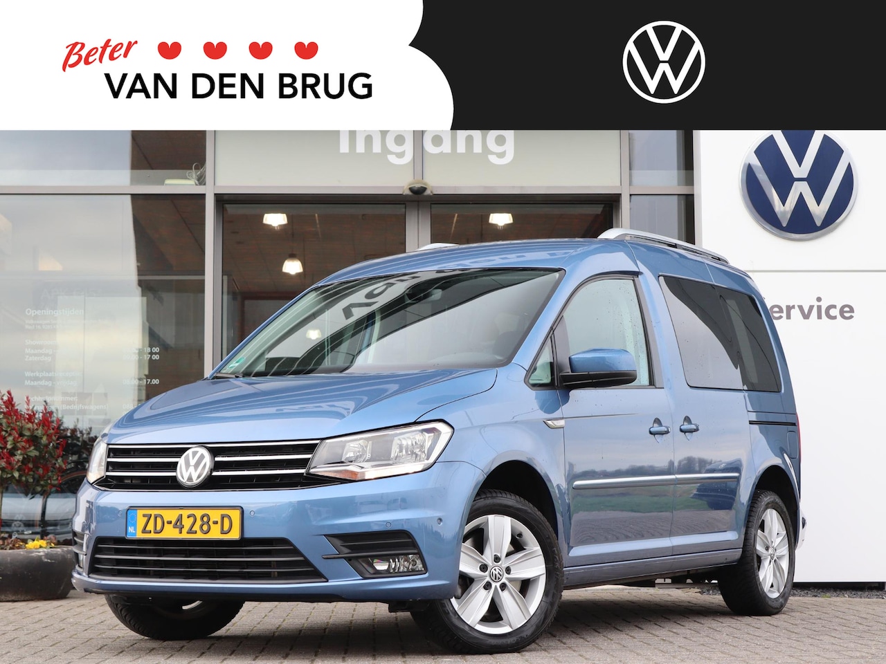 Volkswagen Caddy - Combi 1.4 TSI 125 pk DSG Comfortline 5p | Trekhaak | Navigatie | App Connect | Cruise Cont - AutoWereld.nl