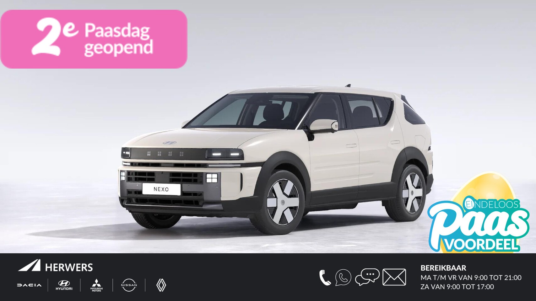 Hyundai NEXO - FCEV / Rijbereik tot 826 km (WLTP) / trekgewicht tot 1.000 kg / - AutoWereld.nl