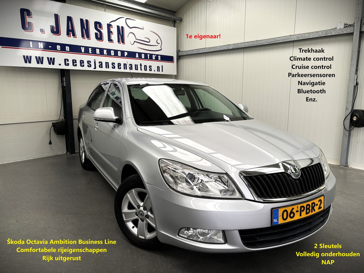 Skoda Octavia - 1.2 TSI Ambition Business Line 1e eigenaar!! | Bluetooth | Cruise control | Electronic cli - AutoWereld.nl