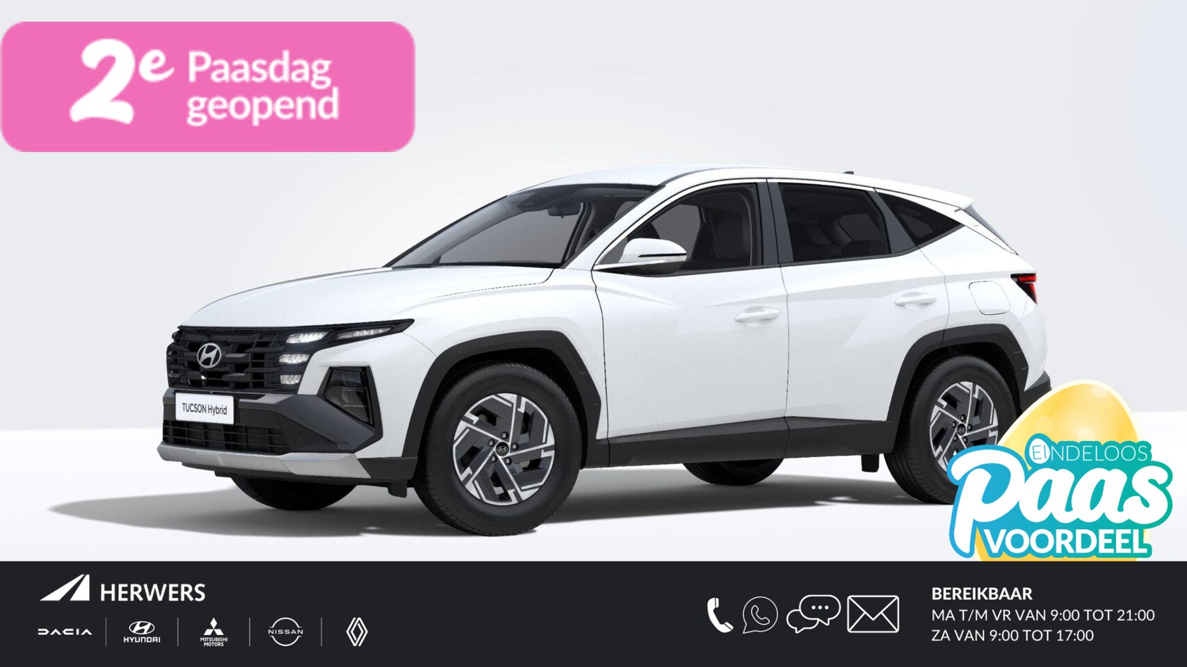 Hyundai Tucson - 1.6 T-GDI HEV E-Motion /Incl. €2500,- inruilvoordeel / Navigatie / Apple & Android carplay - AutoWereld.nl