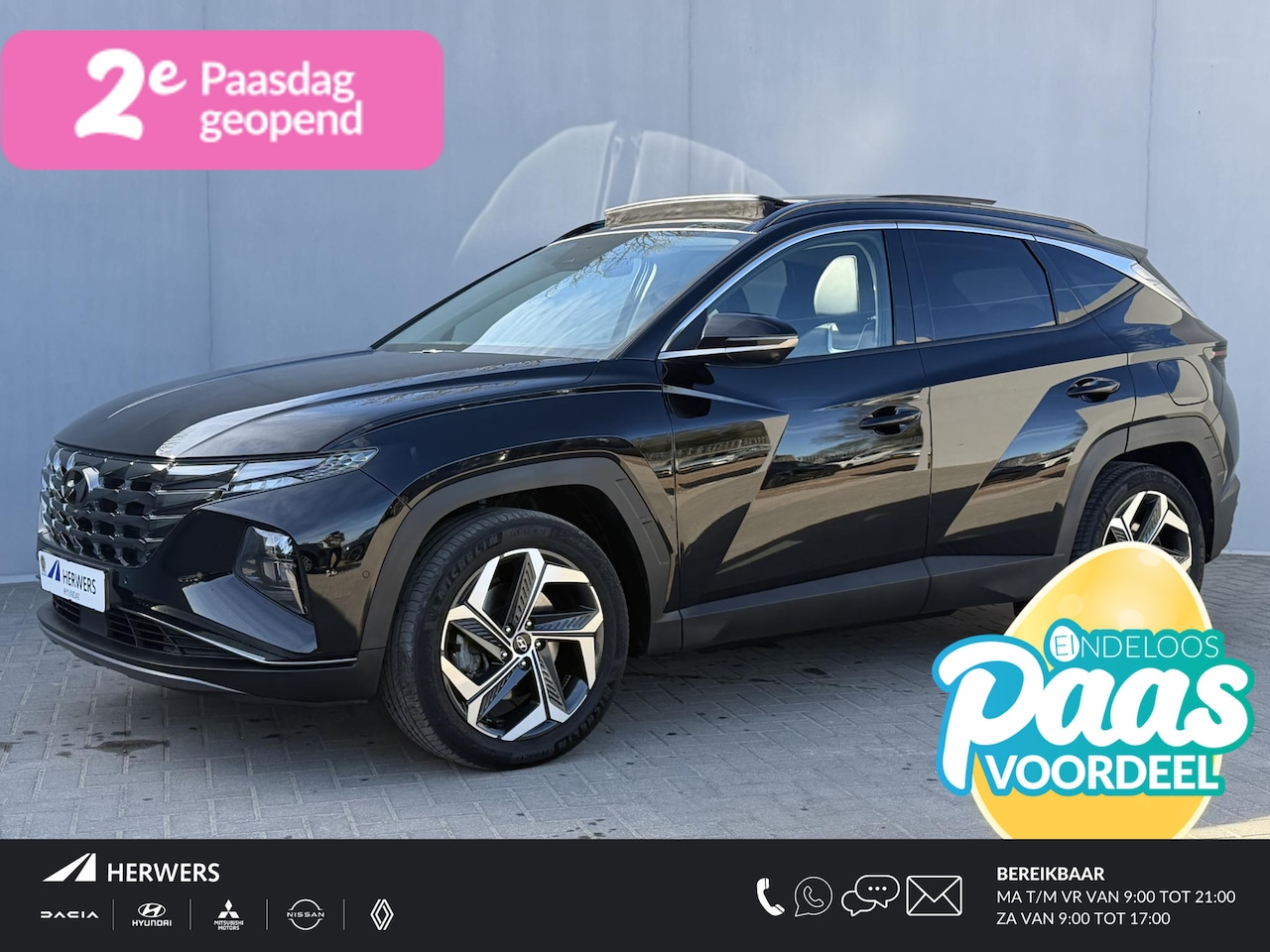 Hyundai Tucson - 1.6 T-GDI PHEV Premium Sky 4WD Automaat / Panoramadak / Dealer onderhouden / 1e eigenaar / - AutoWereld.nl