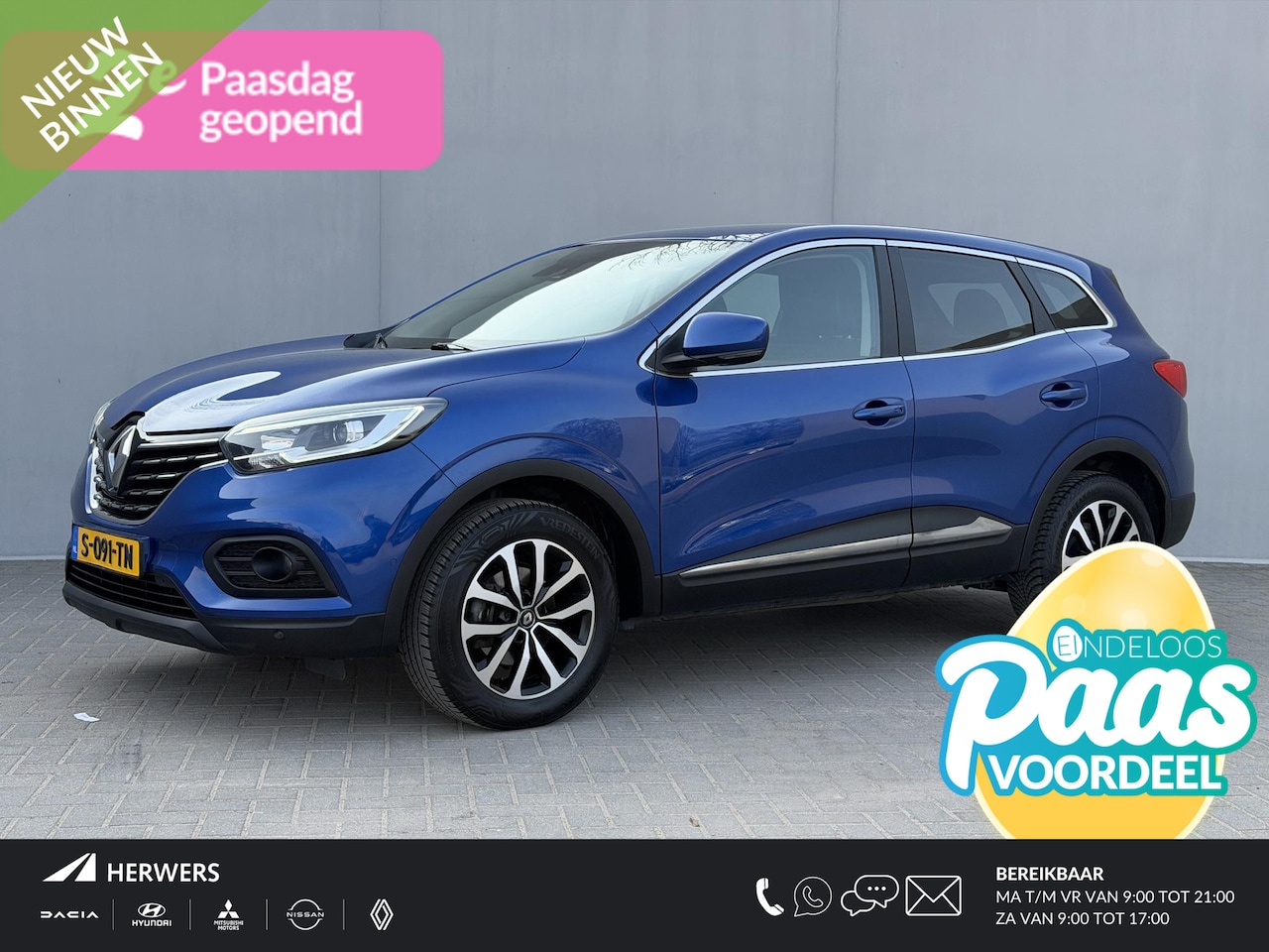 Renault Kadjar - 1.3 TCe Techno Automaat / Trekhaak 1500 Kg Trekgewicht / Camera / Navigatie / Dodehoek Det - AutoWereld.nl