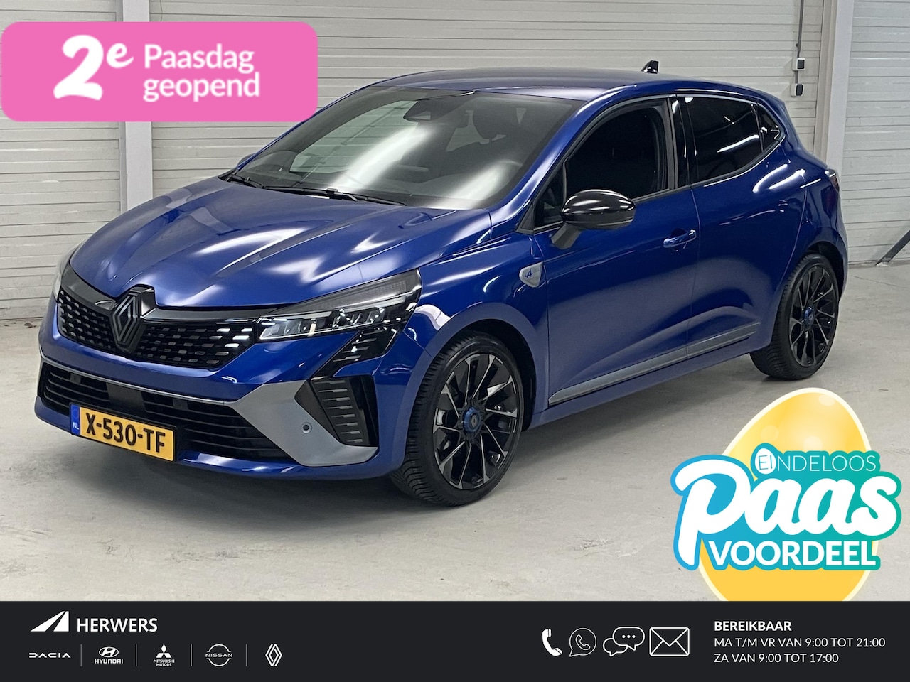 Renault Clio - 1.6 E-Tech Full Hybrid 145 esprit Alpine / Nederlandse auto / All Seasonbanden / Navigatie - AutoWereld.nl