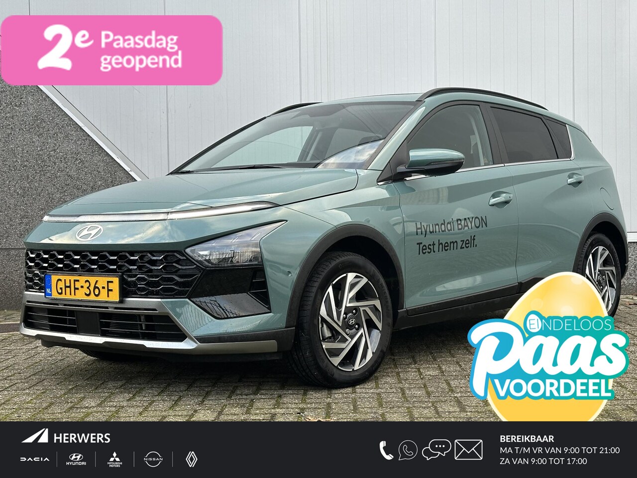 Hyundai Bayon - 1.0 T-GDI Premium Sky / AUTOMAAT / Schuif kanteldak / Adaptieve cruise control / Stoel stu - AutoWereld.nl