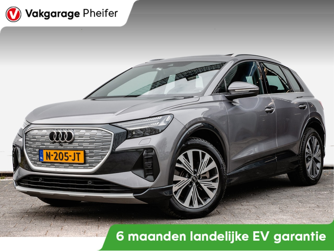 Audi Q4 e-tron - 40 Launch edition Advanced Plus 77 kWh SOH 92% Panoramadak/ Leer/ Camera/ Carplay/ Adapt. - AutoWereld.nl