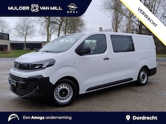 Opel Vivaro Electric - L3 75 kWh DC 136pk | Dubbele Cabine | 5-persoons | NAVI | Multimedia | Apple Carplay | And