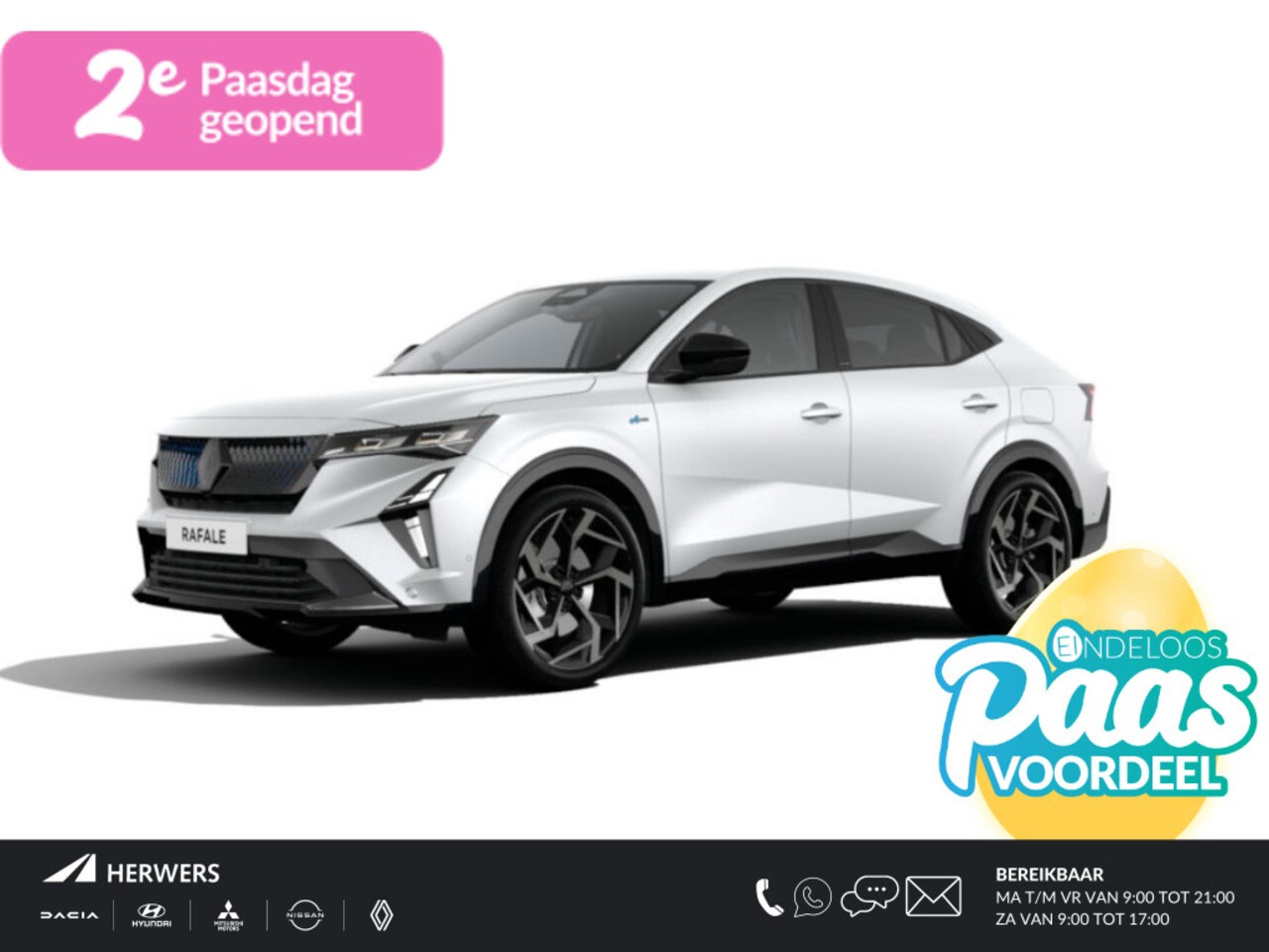 Renault Rafale - E-Tech 4x4 plug-in hybrid 300pk atelier Alpine / Nieuw te Bestellen / - AutoWereld.nl