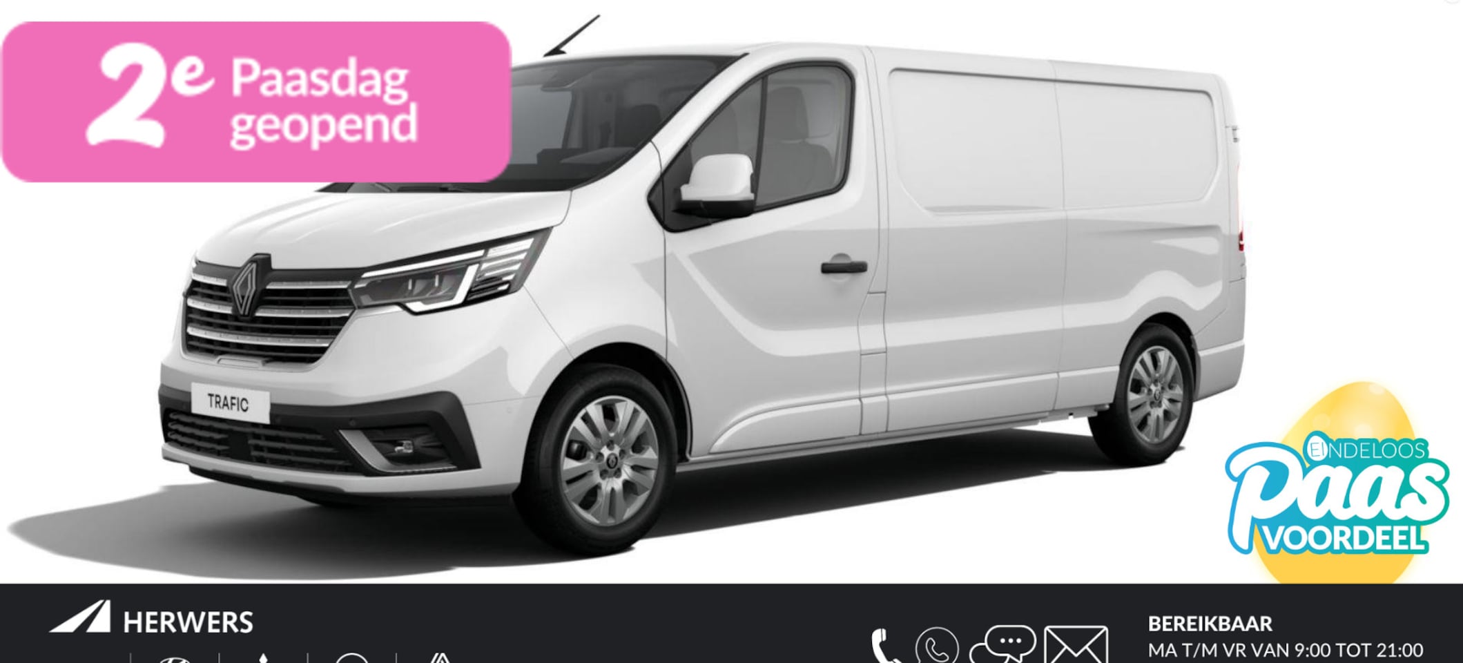 Renault Trafic - 2.0 Blue dC1 150 EDC T30 L2H1 Extra 2.0 Blue dC1 150 EDC T30 L2H1 Extra - AutoWereld.nl