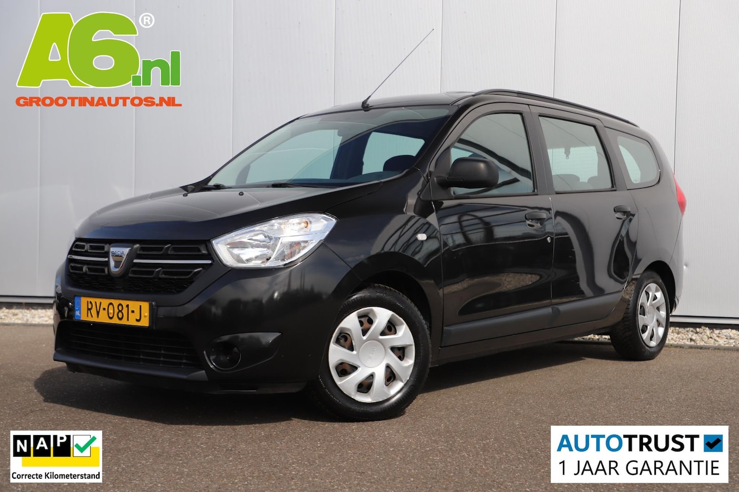 Dacia Lodgy - 1.2 TCe Ambiance 7p. Airco Radio Bluetooth Elektrische Ramen 7 Persoons - AutoWereld.nl