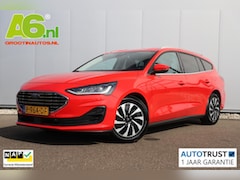 Ford Focus Wagon - 1.0 EcoBoost Hybrid Titanium X Navigatie Achteruitrijcamera Winter Pakket Stuur & Stoelver