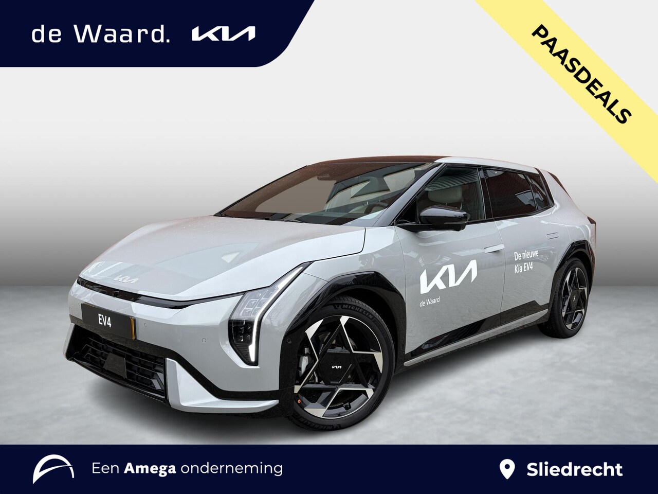 Kia EV4 - GT-PlusLine 81.4 kWh | €4.095,- demo voordeel | Vegan lederen bekleding | Glazen schuif-/k - AutoWereld.nl