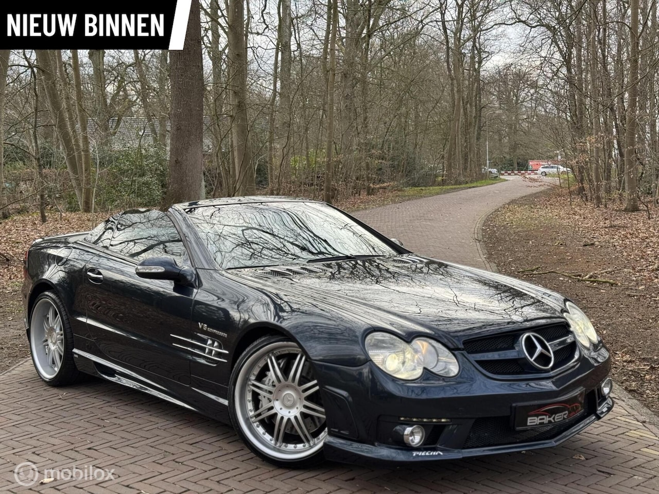 Mercedes-Benz SL-klasse Cabrio - AMG 55 ~ 500 PK ~ Piecha ~ Leder ~ Xenon - AutoWereld.nl