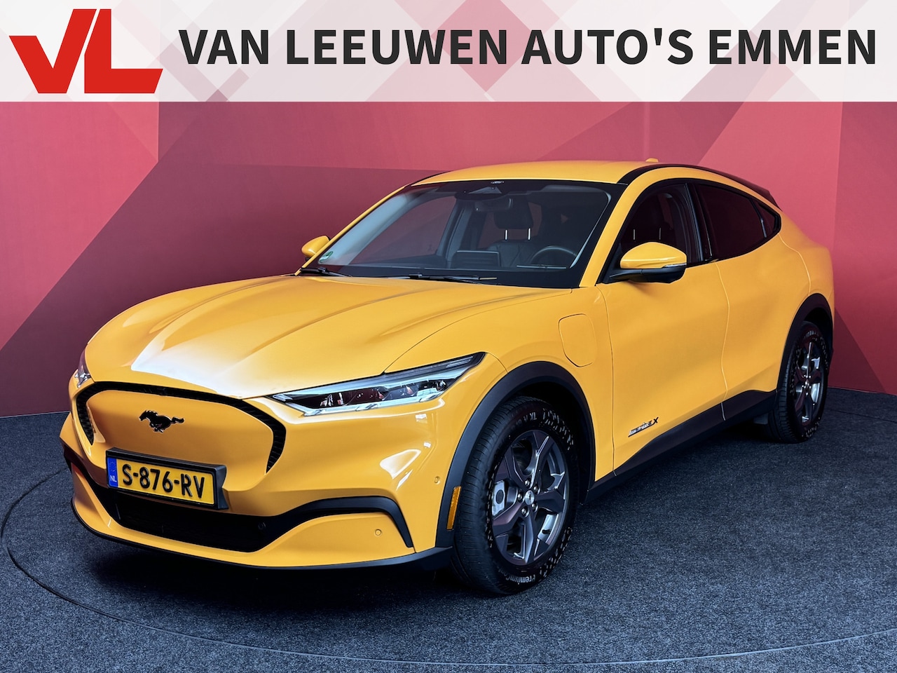 Ford Mustang Mach-E - Extended RWD 98 kWh | Leer | Stoelverwarming | B&O - AutoWereld.nl