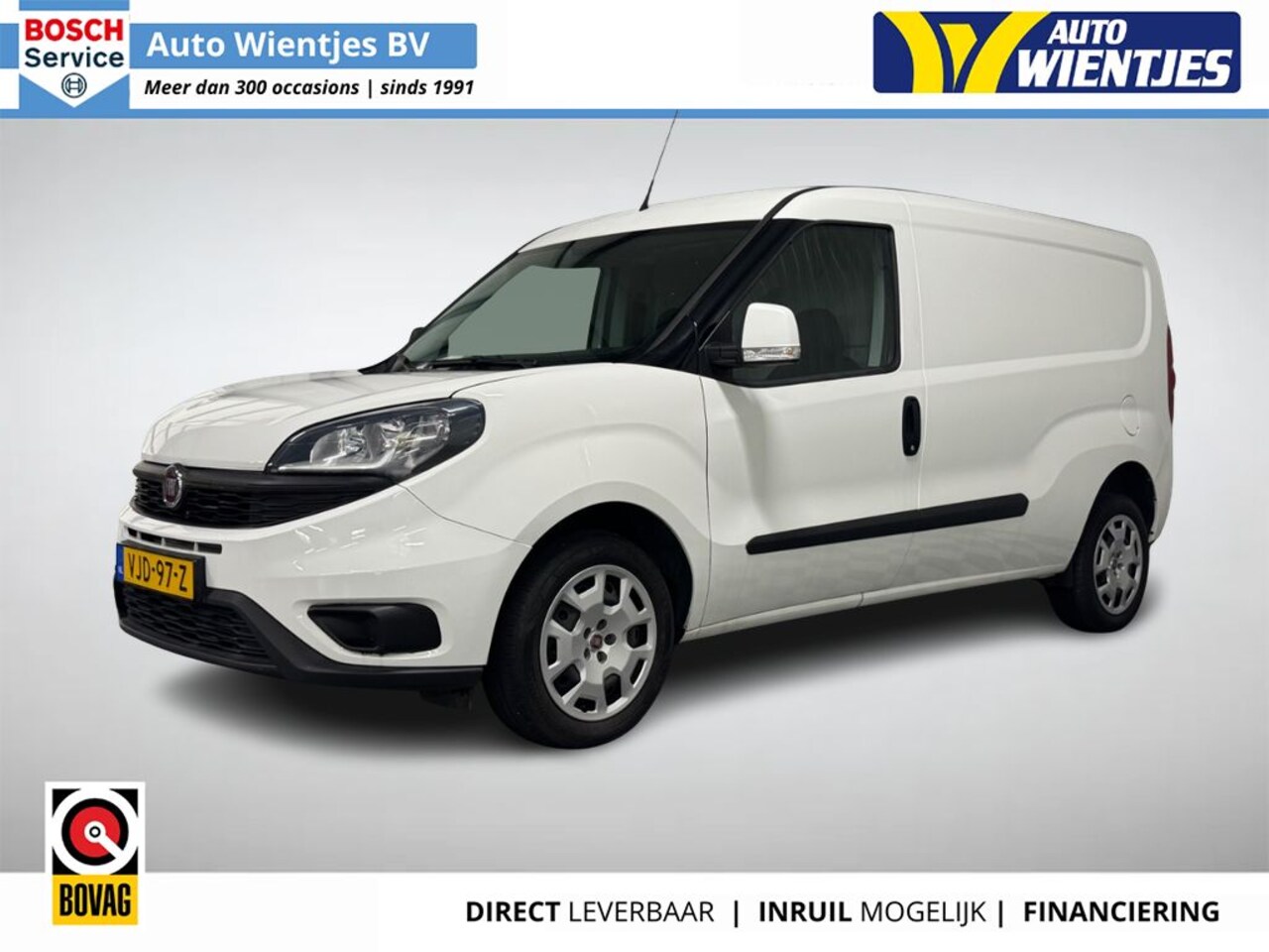 Fiat Doblò Cargo - 1.3 MJ 70kw | L2H1 MAXI SX | Airco | Navi - AutoWereld.nl