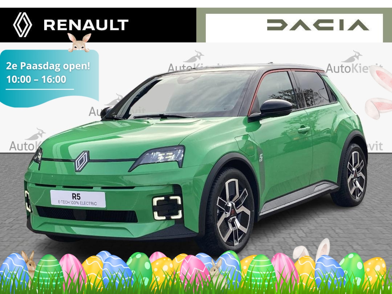 Renault 5 - comfort range techno 52 kWh - Demo /  5 JAAR GARANTIE / - all weather banden - AutoWereld.nl