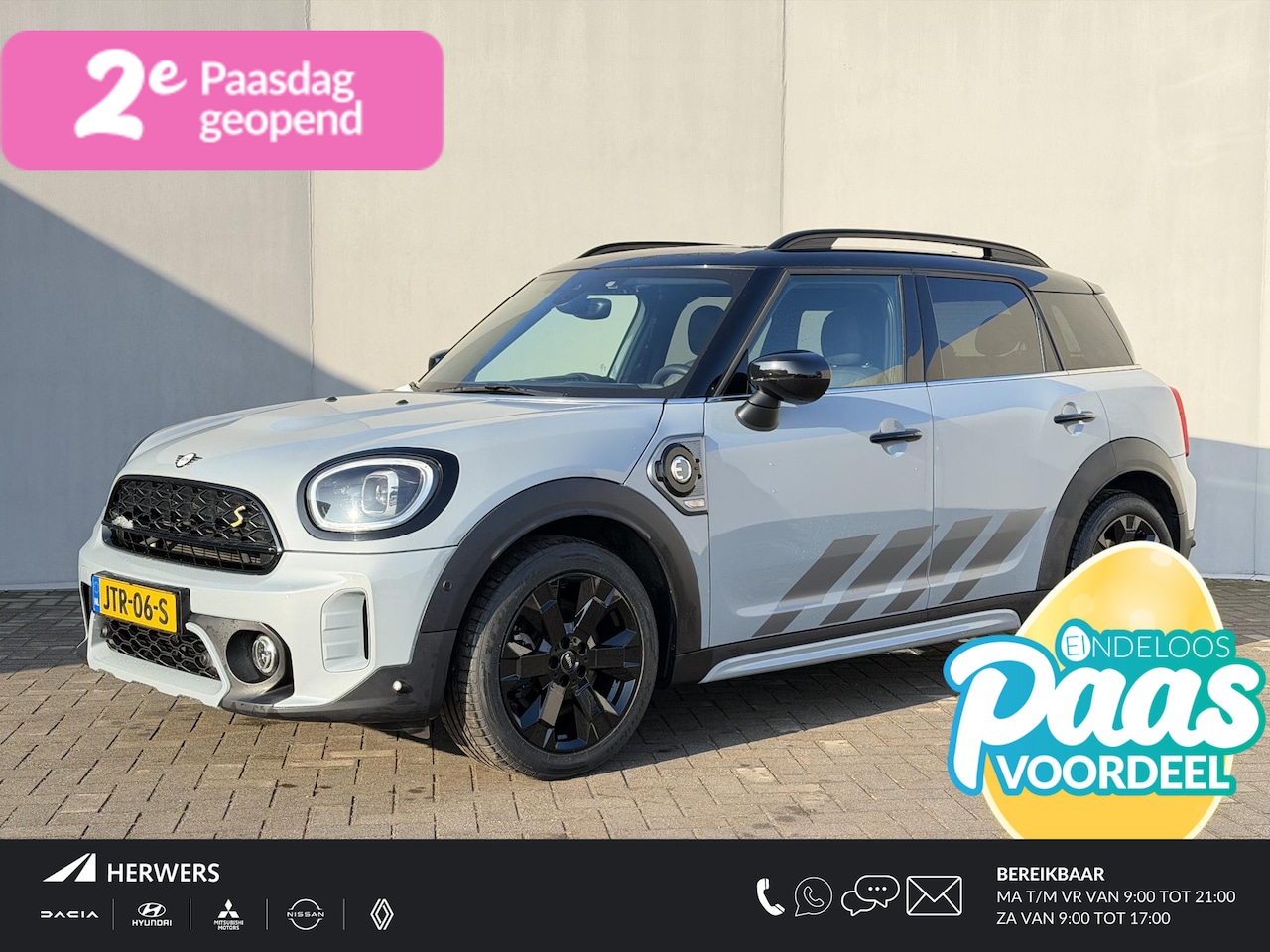 MINI Countryman - 1.5 Cooper S E ALL4 MINI Yours Automaat / Dealer onderhouden / Leder / Schuifdak / Elektri - AutoWereld.nl