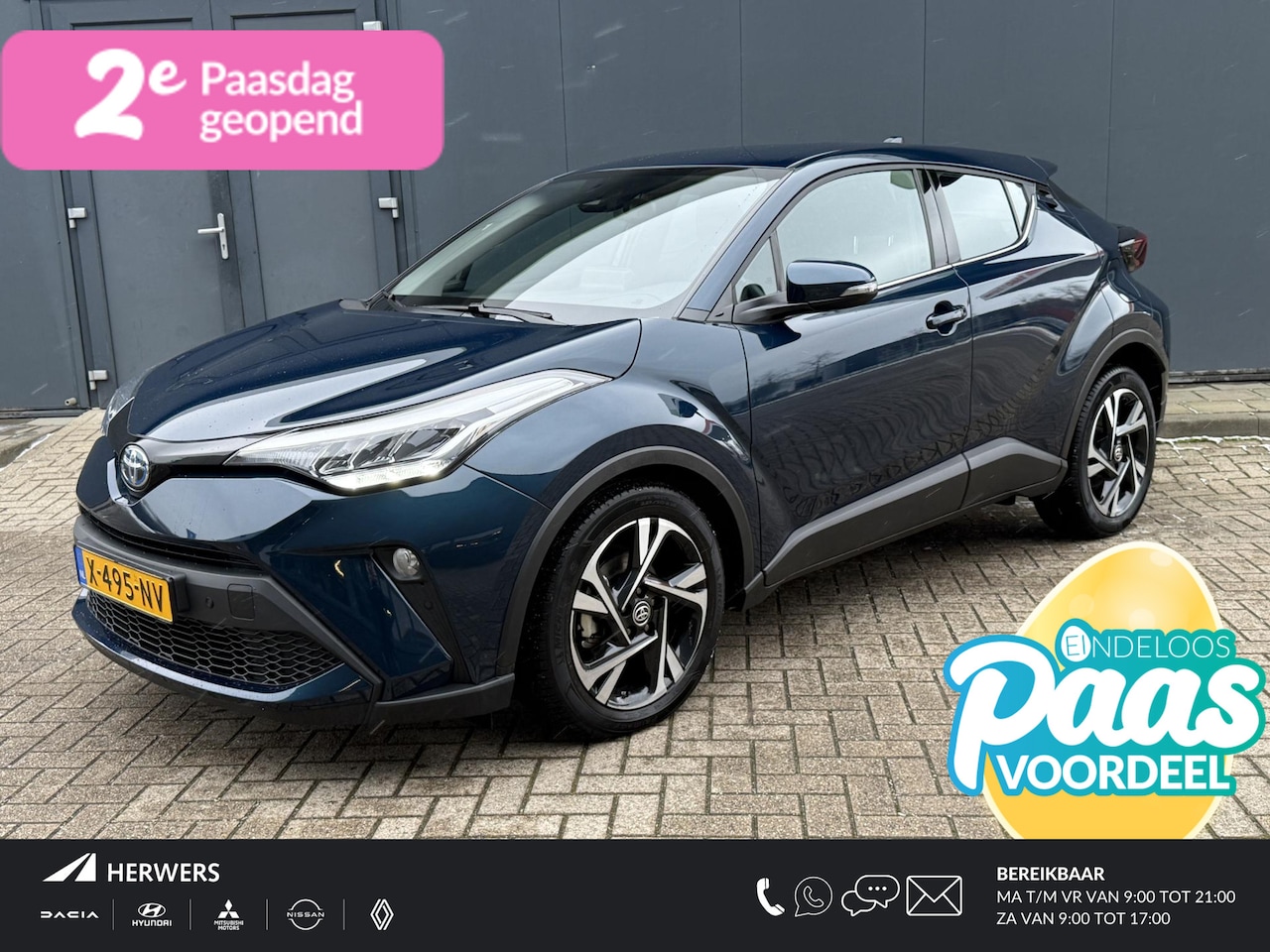 Toyota C-HR - 2.0 Hybrid Dynamic Automaat / Navigatie / Cruise Control Adaptief / Bluetooth / Camera / s - AutoWereld.nl