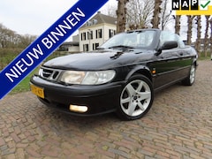 Saab 9-3 Cabrio - 2.0 SE G3 Gas Ecc Cruisecontrol Leer Pdc 17 inch Aero Velgen Trekhaak*Apk t/m 19-4-2027