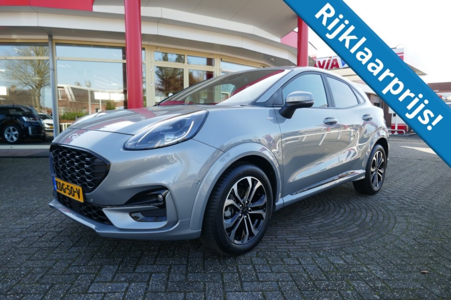 Ford Puma - 1.0 EB HYB. ST-LINE  155PK/COMFORTPACK/WINTERPACK/CAMERA - AutoWereld.nl
