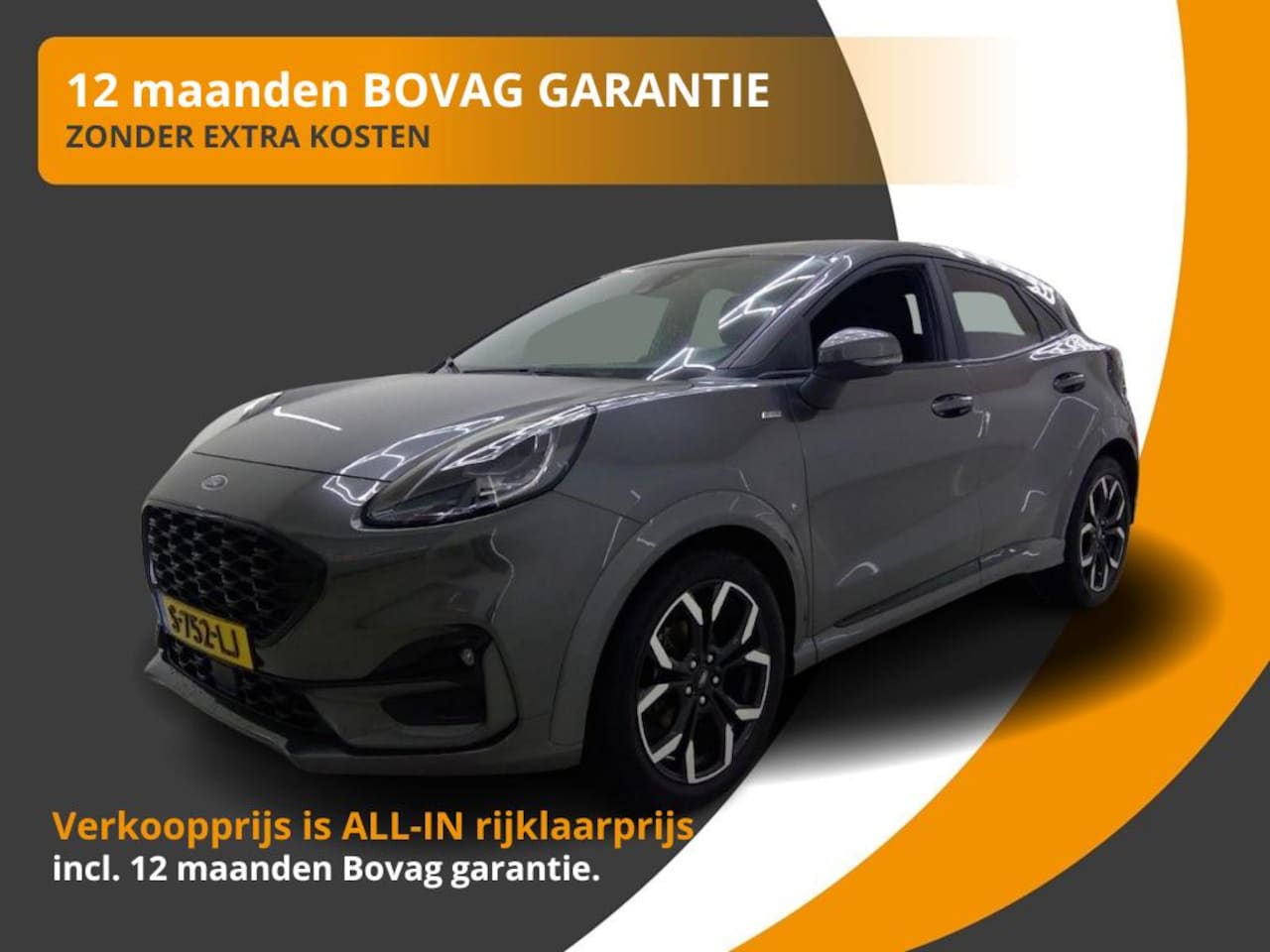 Ford Puma - 1.0 ECOBOOST HYBRID 125PK AUTOMAAT ST-LINE X/1E EIG./NL-AUTO - AutoWereld.nl