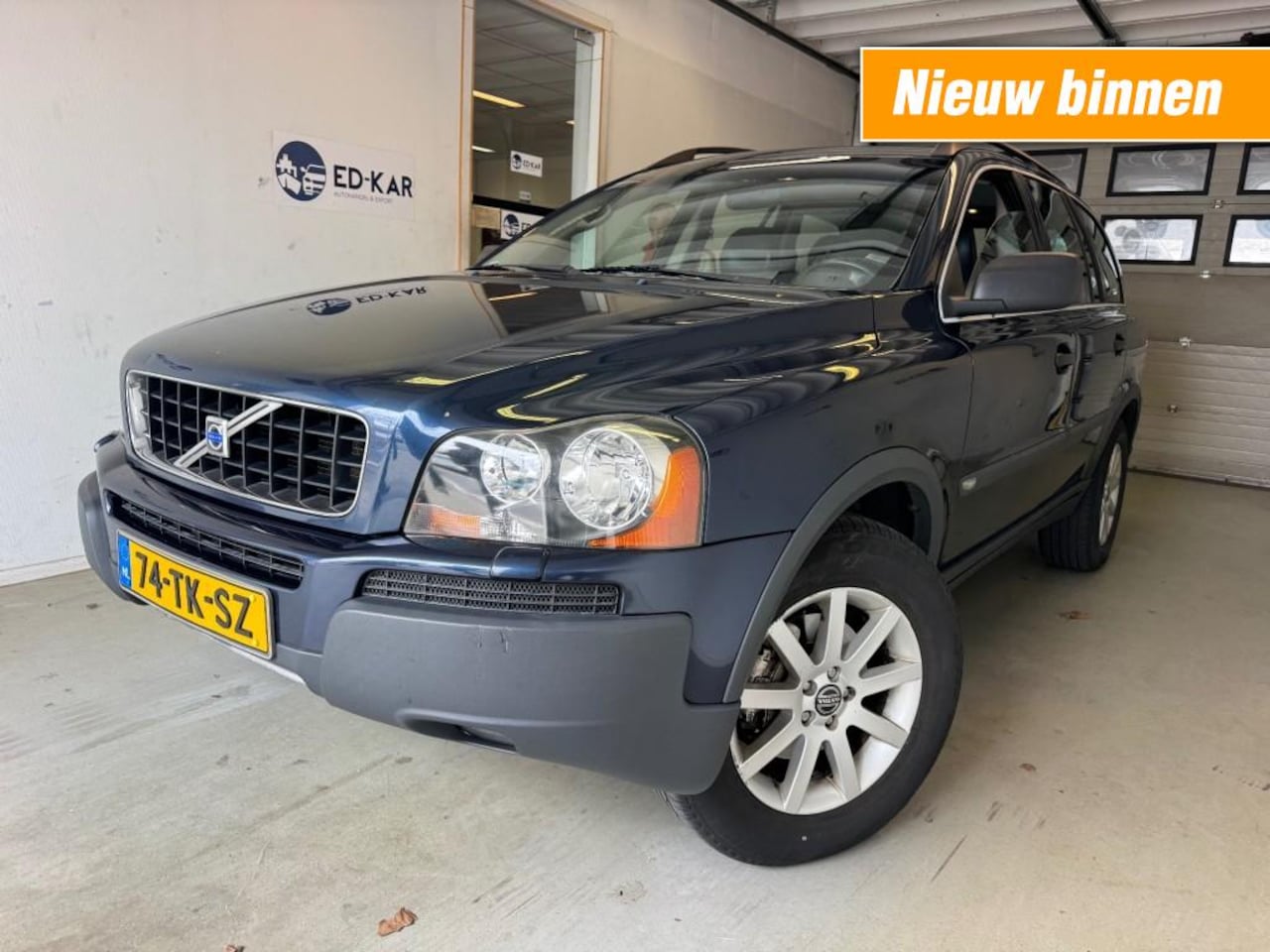 Volvo XC90 - 2.5 T Exclusive AIRCO 7 PERS. NETTE AUTO RIJDT GOED APK 3-2027 - AutoWereld.nl