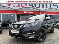 Nissan Qashqai - 1.2 TEKNA + AUT. PANO LEER EL.STOELEN NAVI BOSE CAMERA LMV