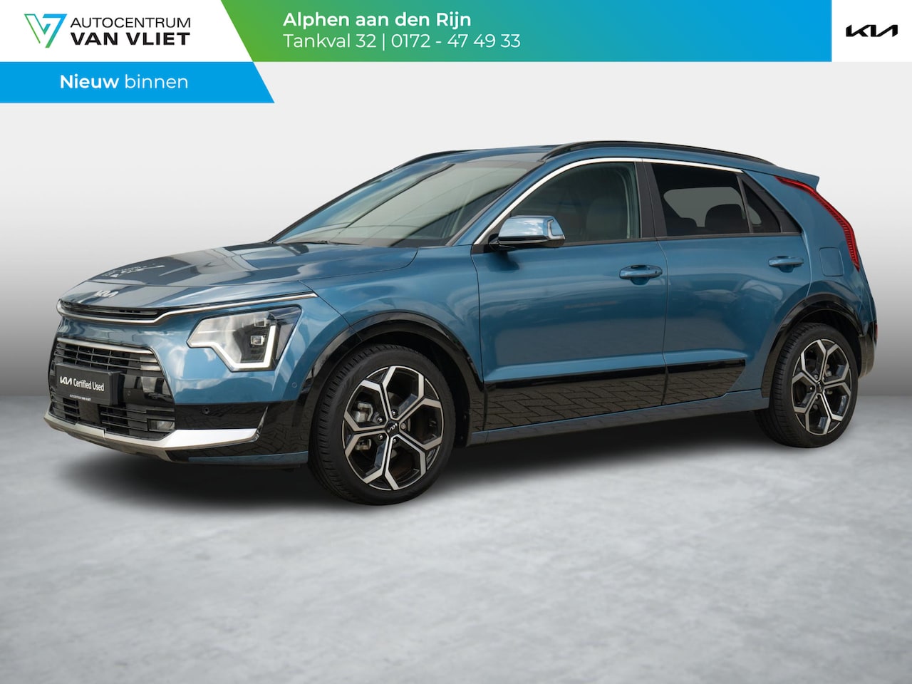 Kia Niro - 1.6 GDi Hybrid ExecutiveLine | Stoel en stuurverwarming | Schuifkanteldak | HUD | Harmen e - AutoWereld.nl