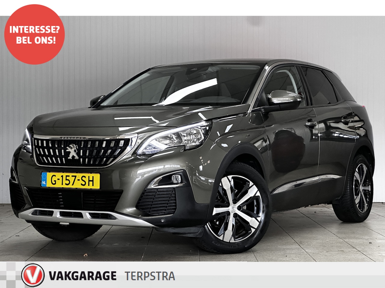 Peugeot 3008 - 1.2 PureTech Allure/ Virtual Dashb./ Sfeerverlichting/ 18'' LMV/ Apple + Android/ Lane Ass - AutoWereld.nl