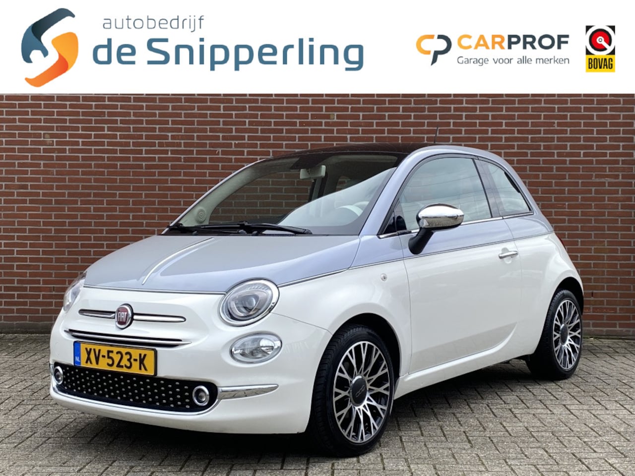 Fiat 500 - 0.9 TA T Collezione NAV CRUISE PANO PDC LMV DAB - AutoWereld.nl