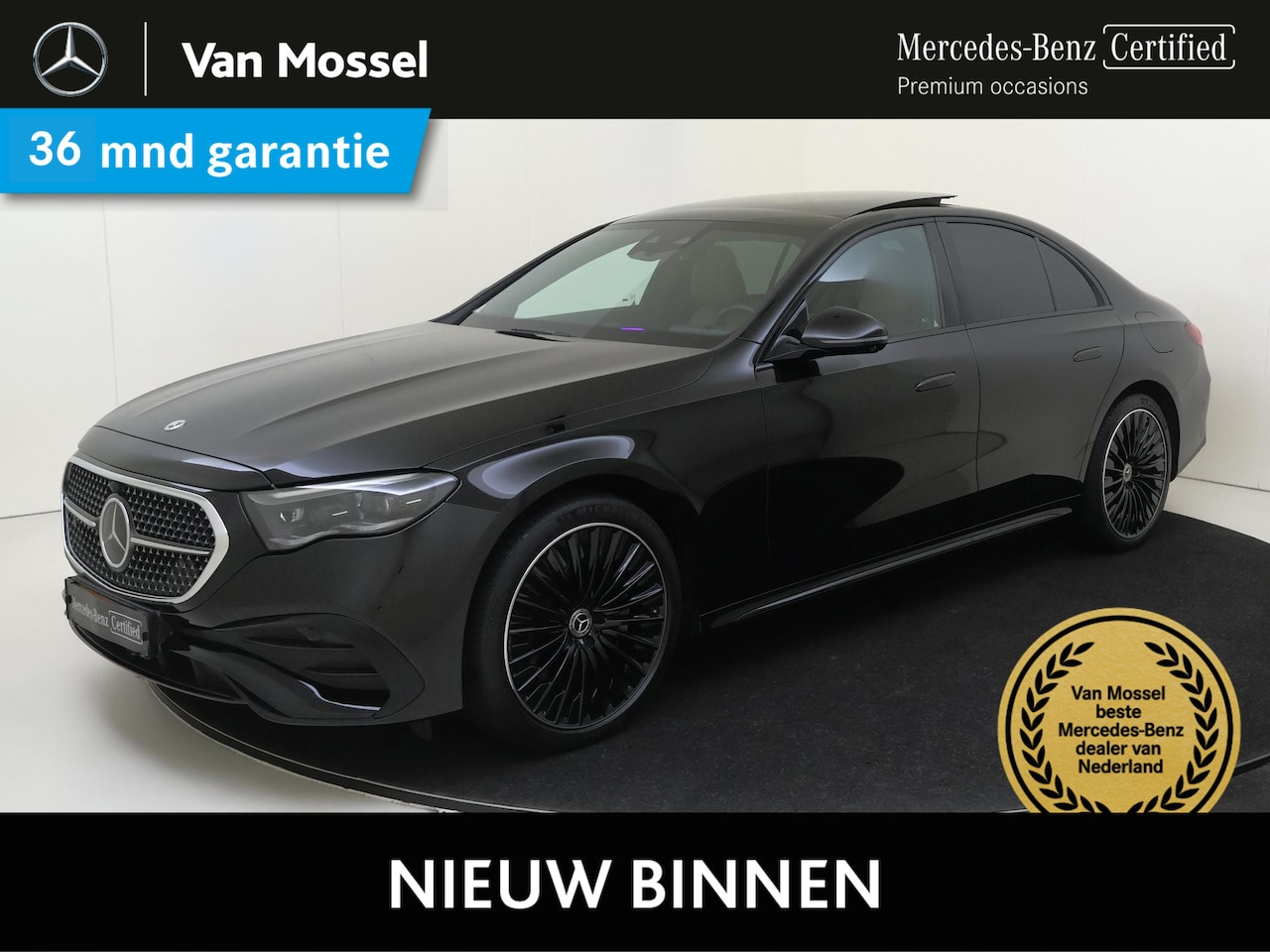 Mercedes-Benz E-klasse - 300 e AMG Line Premium Plus /Massage stoelen /Superscreen /Rijassistentiepakket plus /Burm - AutoWereld.nl